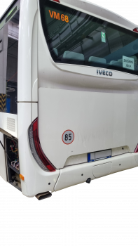 Einparkhilfe 4019 Funk 4 Sensoren Heck für IVECO BUS